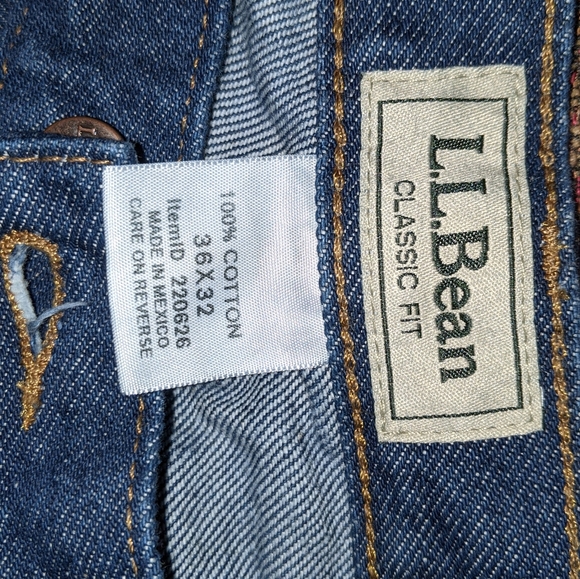 Classic Fit LL Bean Jeans - brand new - Picture 2 of 5